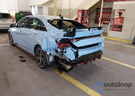 2023 Hyundai Elantra N z USA, uszkodzony, nr VIN KMHLW4AK8PU018926